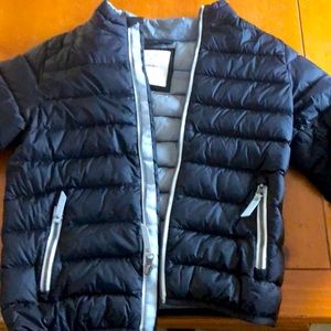 Boys black jacket size 120 Hanna Anderson jacket